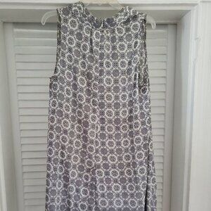 Black and white summer night dress